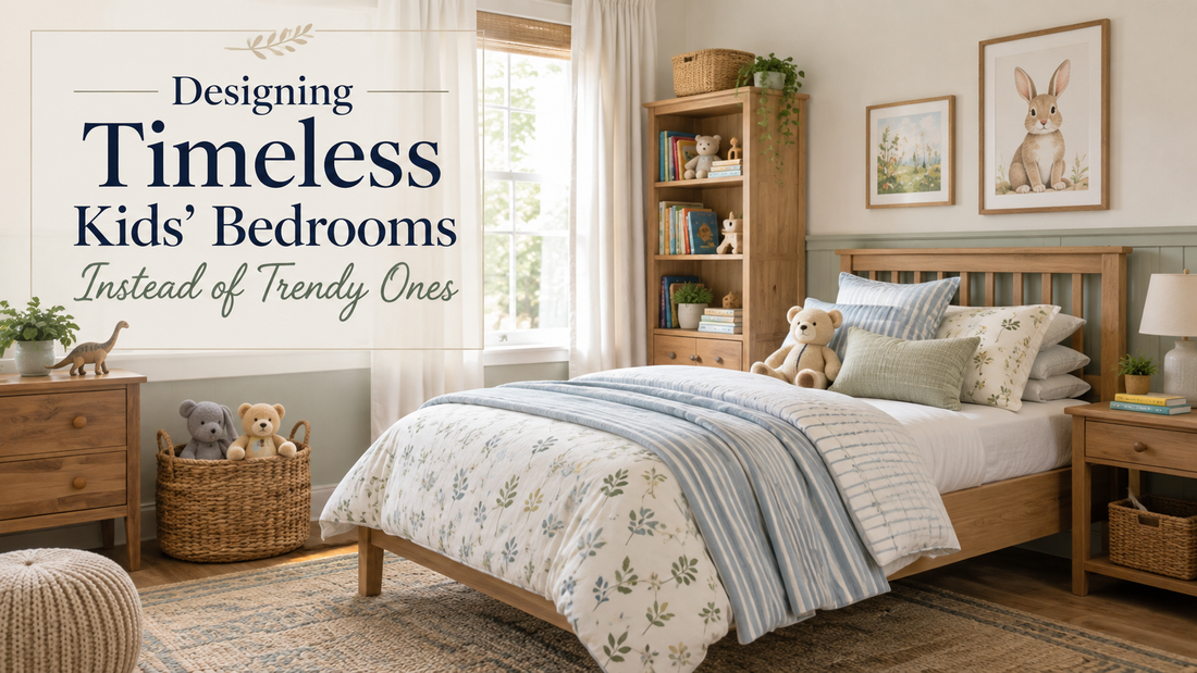 Designing Timeless Kids' Bedrooms Instead of Trendy Ones