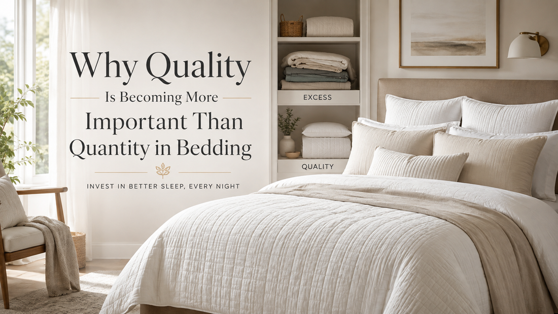 Why Quality Is Becoming More Important Than Quantity in Bedding