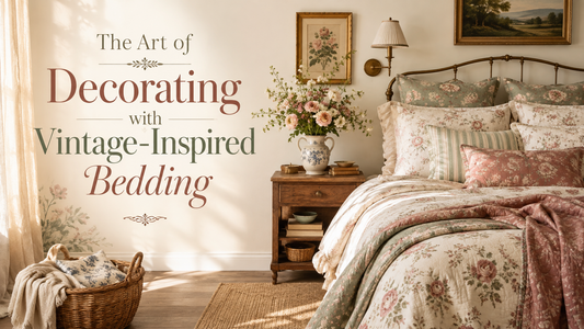 The Art of Decorating with Vintage-Inspired Bedding