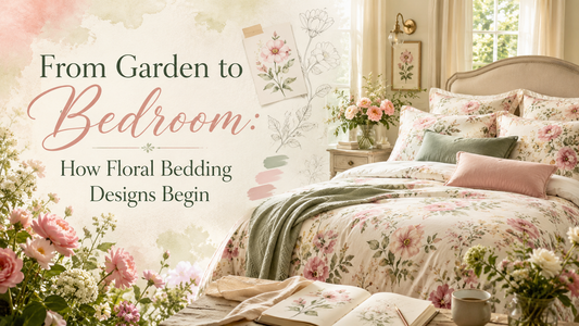 From Garden to Bedroom: How Floral Bedding Designs Begin