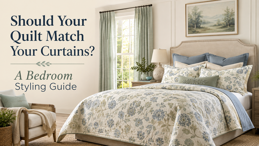 Should Your Quilt Match Your Curtains? A Bedroom Styling Guide