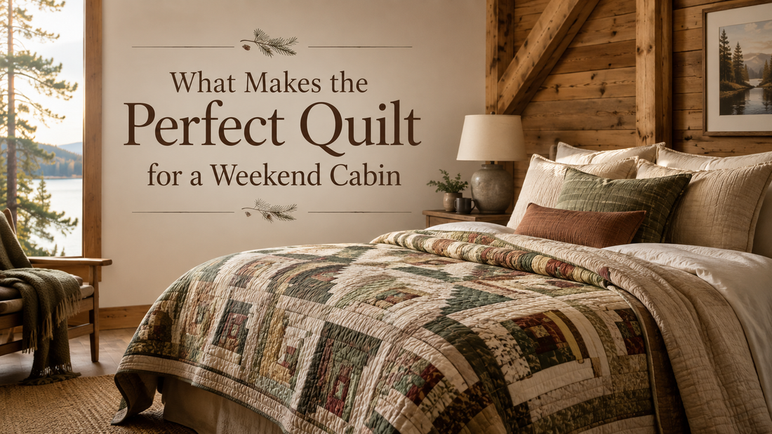 What Makes the Perfect Quilt for a Weekend Cabin