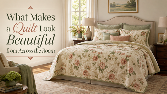What Makes a Quilt Look Beautiful from Across the Room