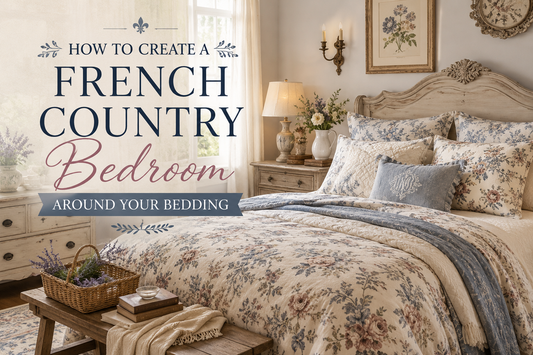 How to Create a French Country Bedroom Around Your Bedding