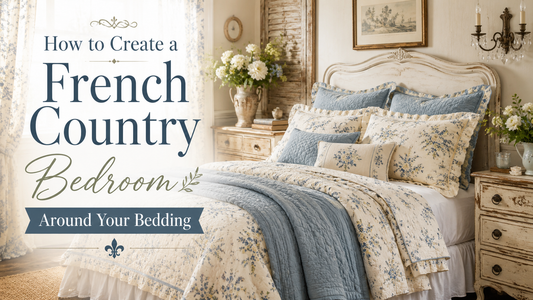 How to Create a French Country Bedroom Around Your Bedding