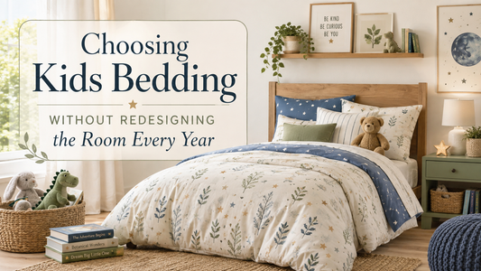 Choosing Kids Bedding Without Redesigning the Room Every Year