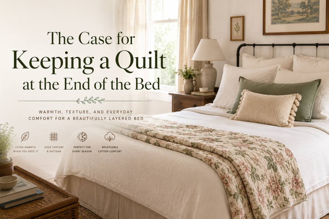 The Case for Keeping a Quilt at the End of the Bed