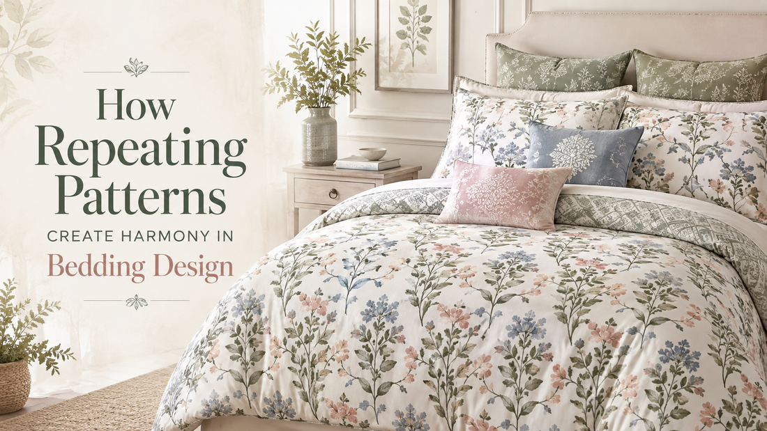 How Repeating Patterns Create Harmony in Bedding Design