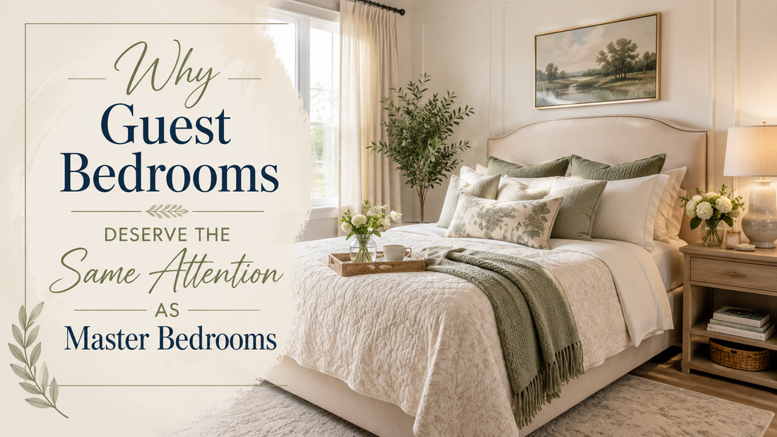Why Guest Bedrooms Deserve the Same Attention as Master Bedrooms