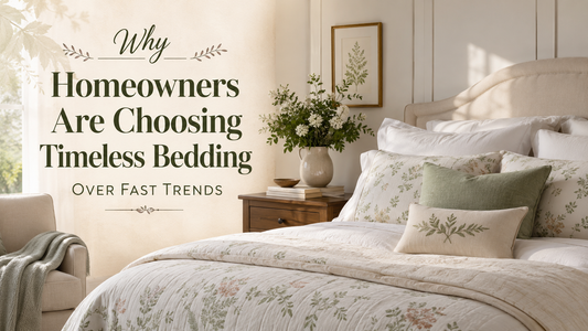Why Homeowners Are Choosing Timeless Bedding Over Fast Trends