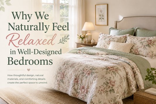 Why We Naturally Feel Relaxed in Well-Designed Bedrooms