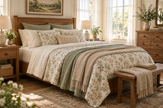 Choosing Bedding for Bedrooms with Wood Furniture