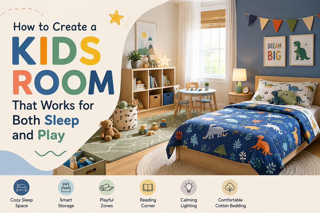 How to Create a Kids Room That Works for Both Sleep and Play