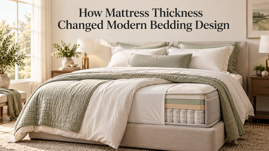 How Mattress Thickness Changed Modern Bedding Design