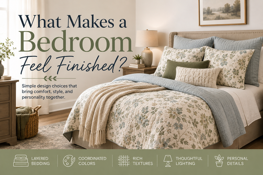 What Makes a Bedroom Feel Finished?