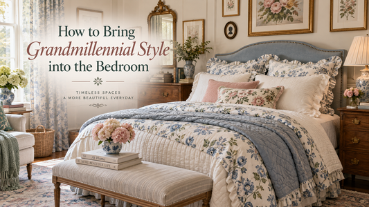 How to Bring Grandmillennial Style into the Bedroom