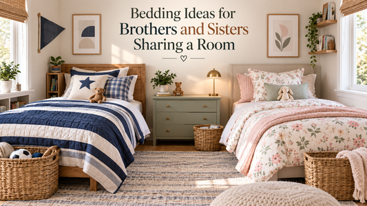 Bedding Ideas for Brothers and Sisters Sharing a Room