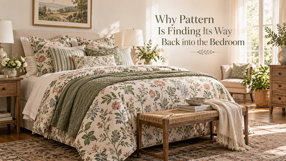 Why Pattern Is Finding Its Way Back into the Bedroom