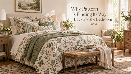 Why Pattern Is Finding Its Way Back into the Bedroom