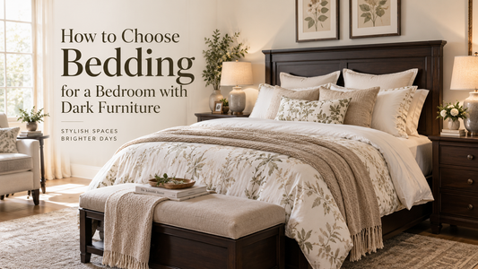 How to Choose Bedding for a Bedroom with Dark Furniture