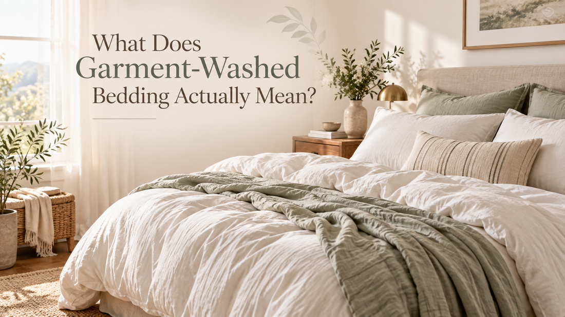 What Does Garment-Washed Bedding Actually Mean?