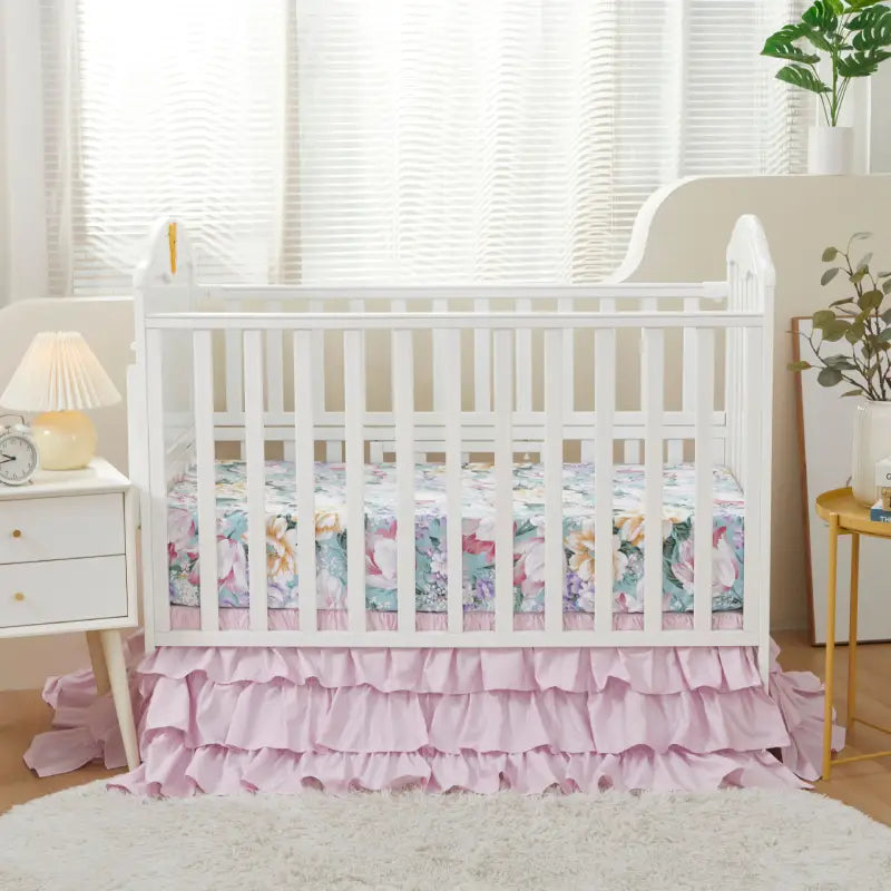 Crib Bedding Set ¨C Romantic Purple Bloom