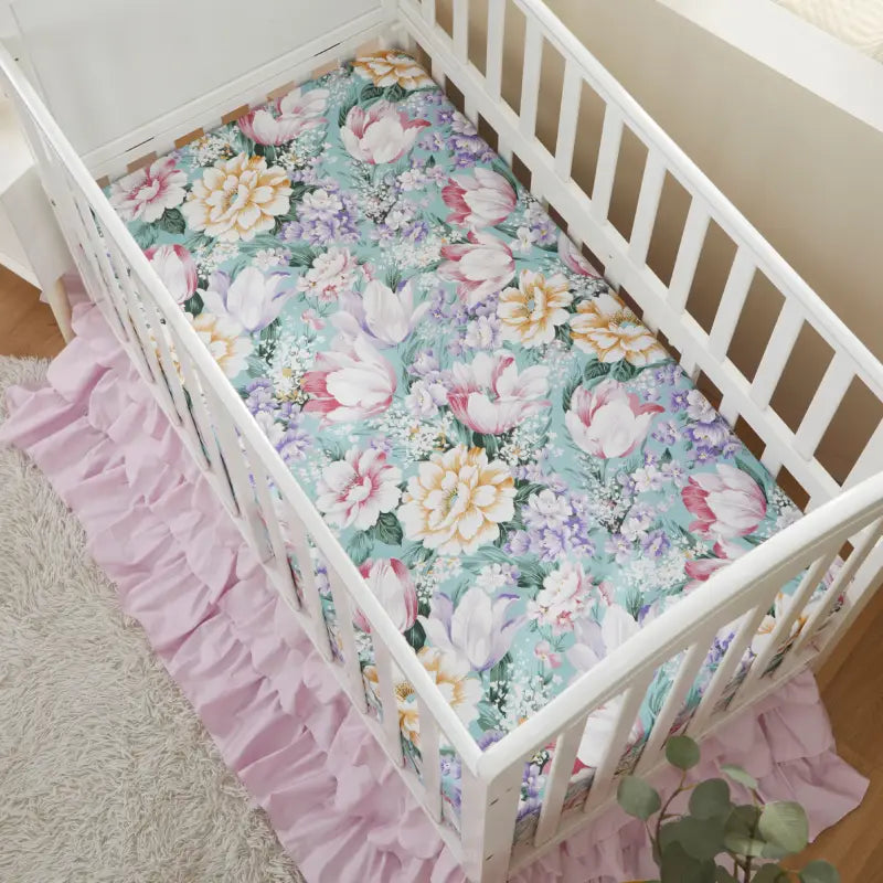 Crib Bedding Set ¨C Romantic Purple Bloom