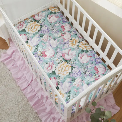 Crib Bedding Set ¨C Romantic Purple Bloom