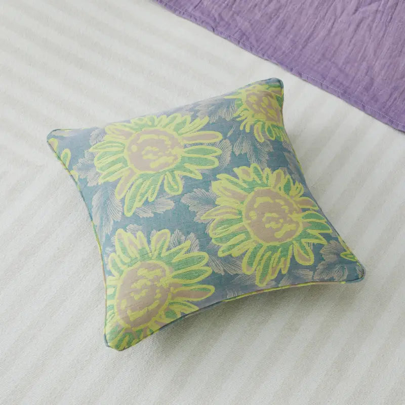 Crib Bedding Set - Muslin Sunflower Garden