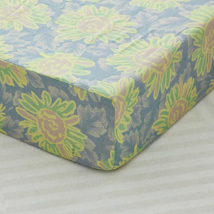 Crib Bedding Set - Muslin Sunflower Garden