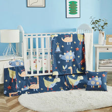 Crib Bedding Set - Lava Dino
