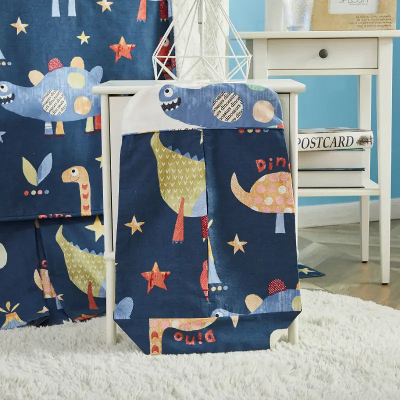 Crib Bedding Set - Lava Dino