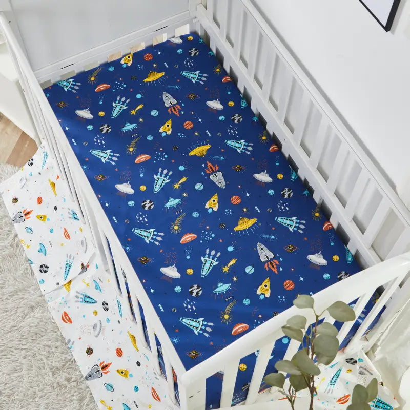 Crib Bedding Set ¨C Space Adventure