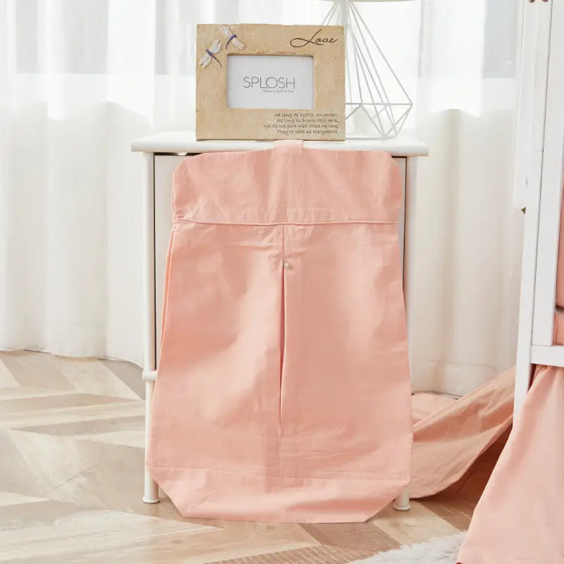 Crib Bedding Set ¨C Soft Blush Grid