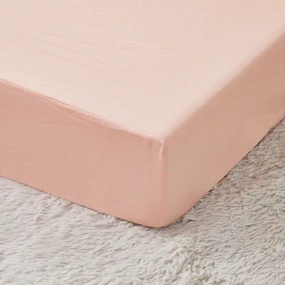 Crib Bedding Set ¨C Soft Blush Grid