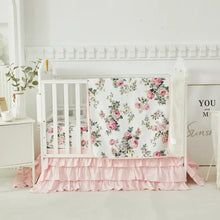 Crib Bedding Set ¨C Vintage Summer Blossoms