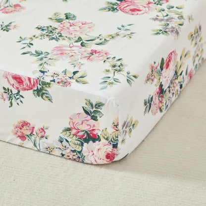Crib Bedding Set ¨C Vintage Summer Blossoms