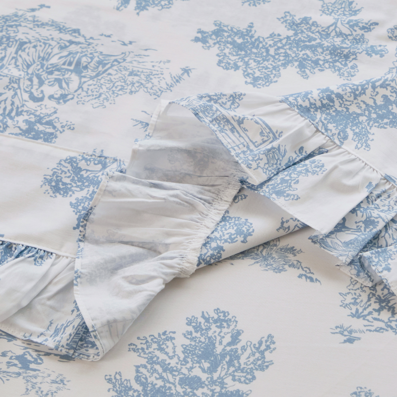 This Brandream bedding sheet set uses 600 thread count.