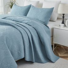 This bedroom features Brandream's quilt/coverlet and pillow sham.