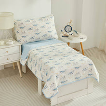 This bedroom features Brandream's Comforter, Pillow Cover, Fitted Sheet and Top Sheet.