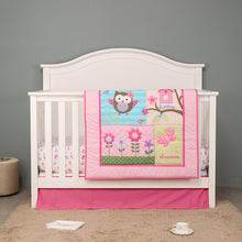 small floral crib set