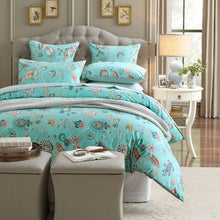 This bedroom features a Brandream Duvet Cover Set.