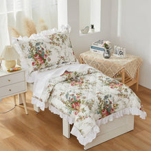 This bedroom features Brandream's Comforter, Pillow Cover, Fitted Sheet and Top Sheet.