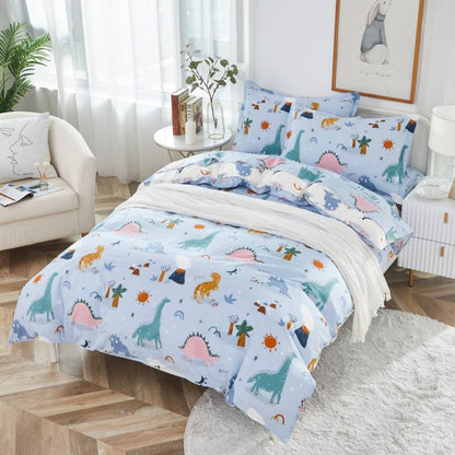 This Brandream duvet cover set is clean and fresh overall.