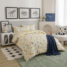 Kids Comforter Set - Playful Dinosaurs