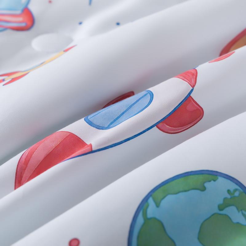 Kids Comforter Set - Rocket Adventure