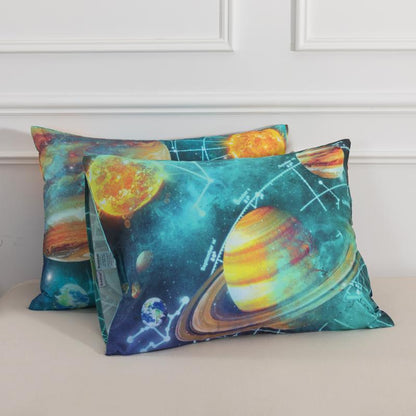 Kids Comforter Set - Solar System Adventure