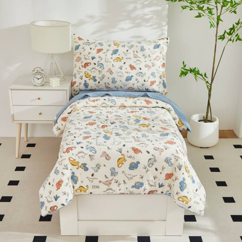 This bedroom features a Brandream Toddler Bedding Set.