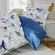 This Brandream duvet cover set is clean and fresh overall.