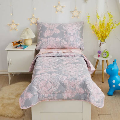 This bedroom features a Brandream Toddler Bedding Set.